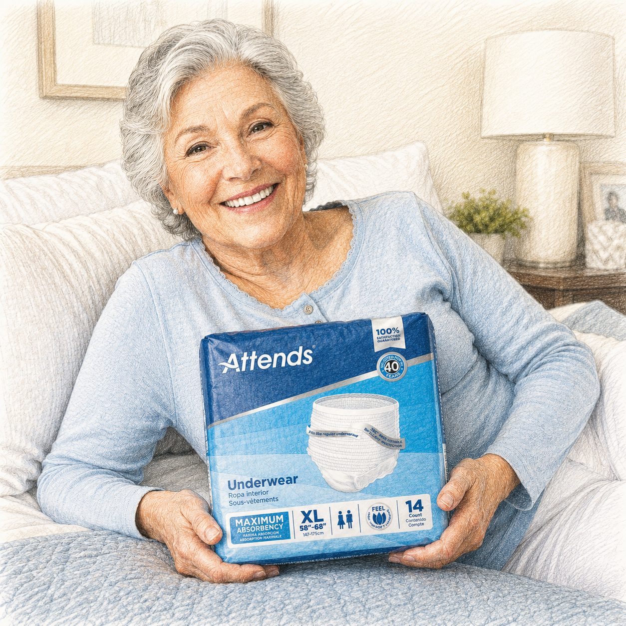 Discreet incontinence supplies delivered to your door