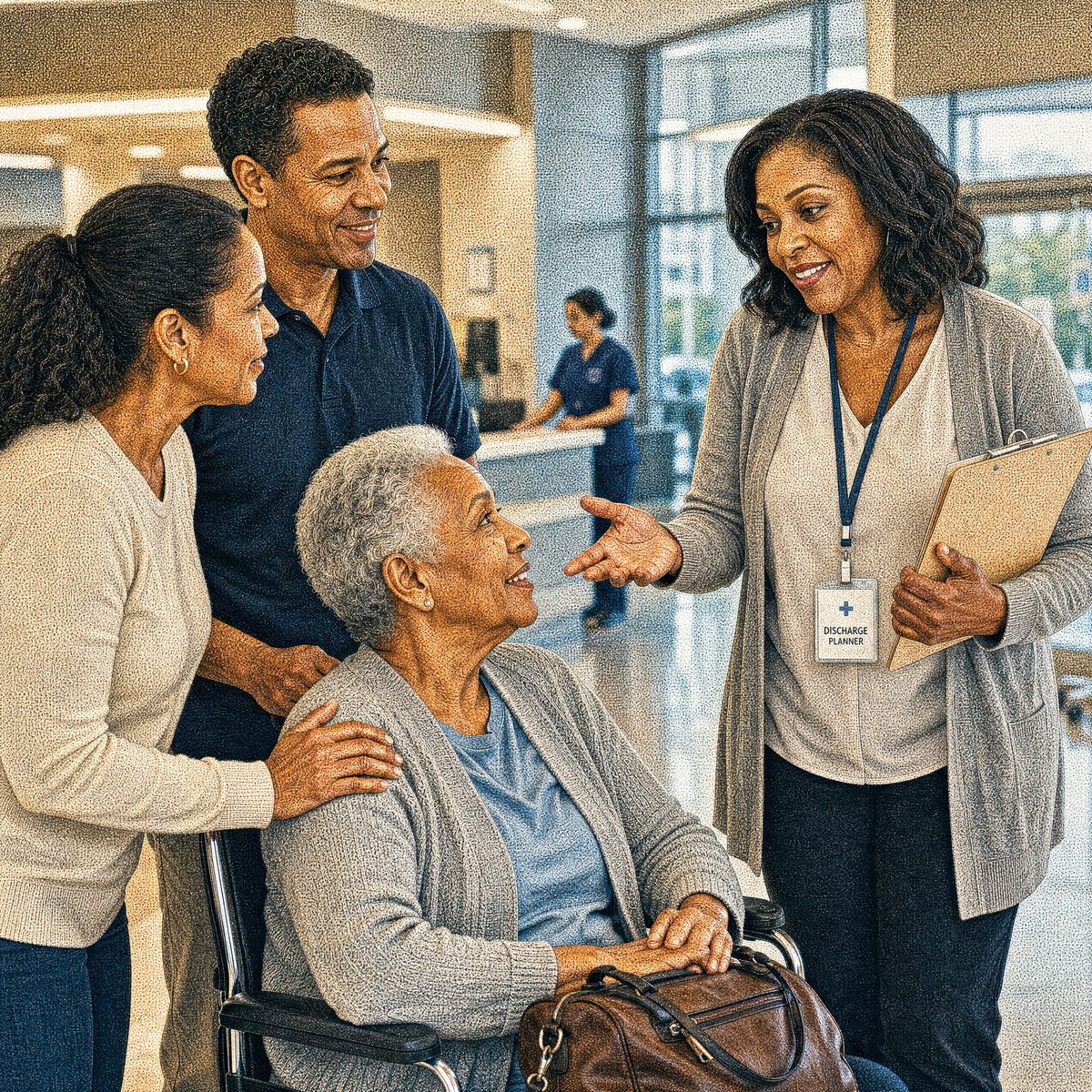 Hospital discharge planners
